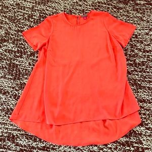 Vince Camuto Pleat Back Blouse
